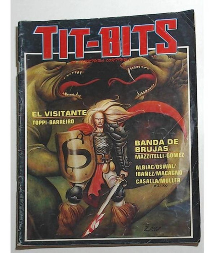 Historieta Tit-bits 1 Fecha Marzo 1991 El Visitante