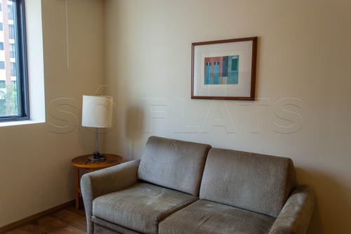 Imagem 7 de 15 de Em Moema, Flat Na Av. Macuco, Com Fácil Acesso A Av. Ibirapuera E Ao Shopping - Sf29417