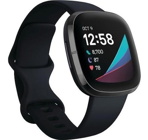 Smartwatch Fitbit Sense Carbon/graphite Fb512bkbk