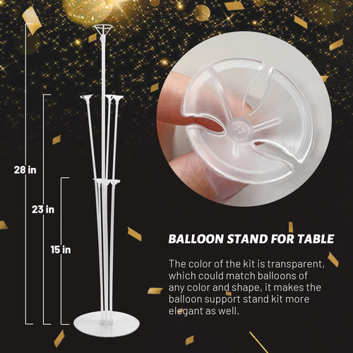 Kit De Soporte Con Globos Para Decoración De Fiestas: Cumple