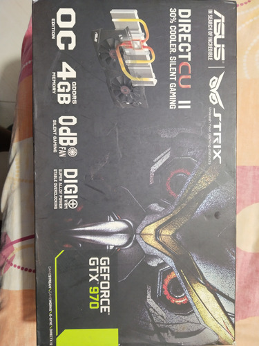 Asus Strix Gtx 970 Ddr5 4gb