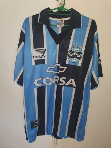 Camiseta Gremio Penalty Titular Copa Mercosur 1998 #8 T.l