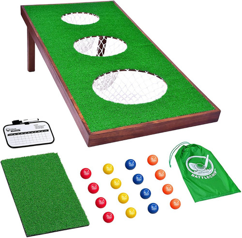 Juego De Lanzamiento De Cornhole De Golf