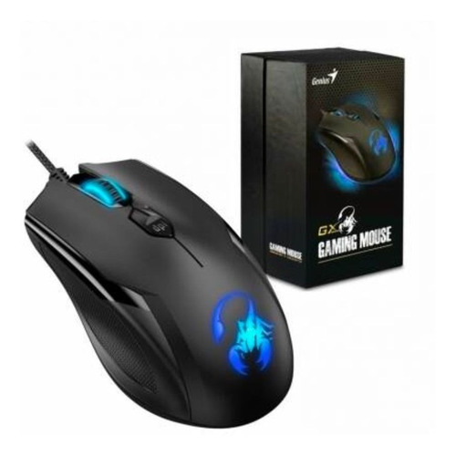 Mouse Gamer Genius Ammox X1-600 Negro - Gaming