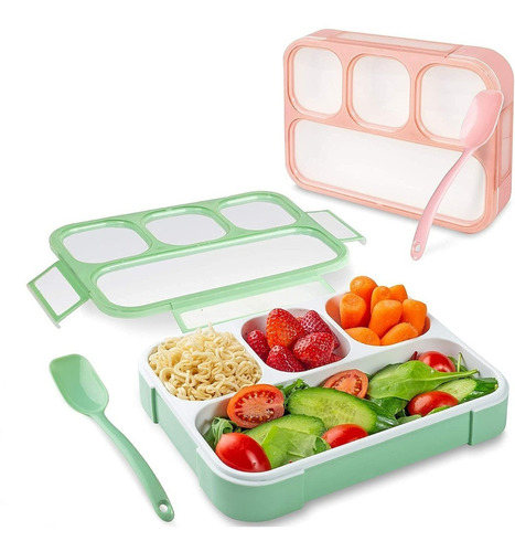 Taper Antiderrame, Lonchera Bentobox Lunchbox - Carruks