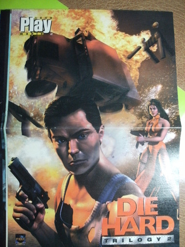 Playmania 10 Posters Playstation Medievil Par Eve Doa Etc... (Usado)