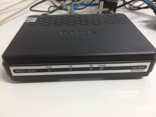 Roteador Adsl D Link Dsl 500 B Wifi Sem Fio Internet (Usado)