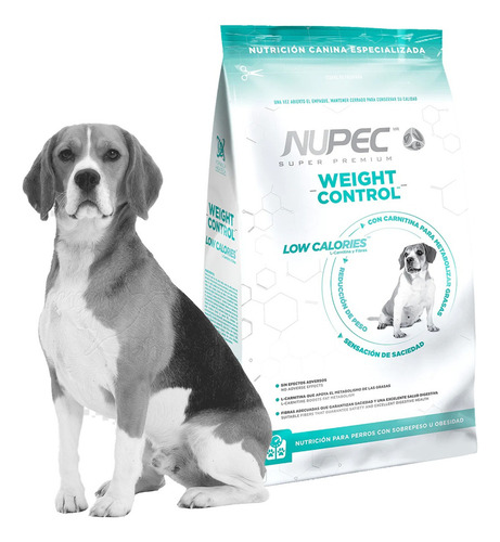 Croquetas Nupec Weight Control 15kg+ Patitas De Pollo Frida