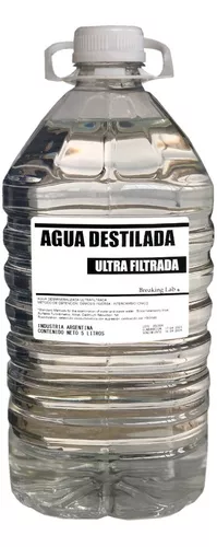 Comprar Agua Destilada (5 litros) - Exxtrabril