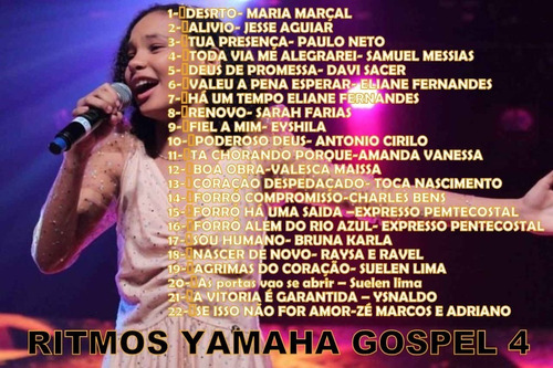 Ritmos Gospel Yamaha Seleção 4
