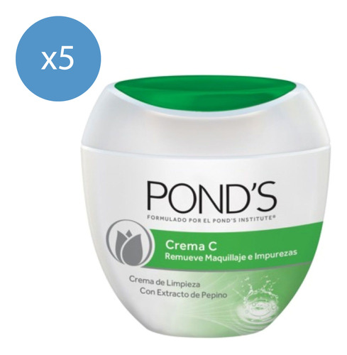 Pack Crema Facial Limpieza Desmaquillante Pond's C