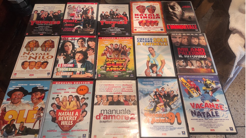 15 Películas Dvd Italianas Originales Lote Por El Precio 