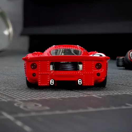 Hot Wheels Elite 64 1967 Ferrari 330 P4 Mattel Creations Red