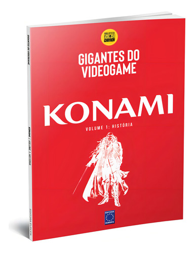 Gigantes do Videogame: Konami 1 - História, de Editora Europa. Editorial Editora Europa Ltda., capa mole em português, 2022