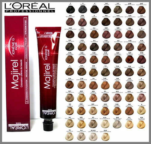 Tinte Loreal Majirel 8.2 Rubio Claro Iri - g a $478