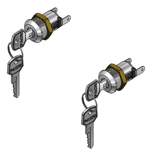 Chave Miolo Pacri Par Segredos Iguais 2 Miolos E 4 Chaves