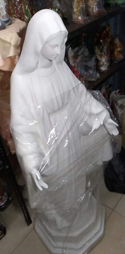 Imagen 7 de 7 de Virgen De Los Rayos 90cm Fibra De Vidrio