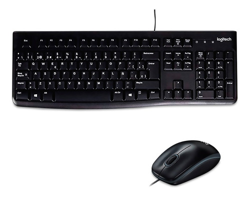 Combo De Teclado Y Mouse Inalámbricos Logitech Mk120 Itech*