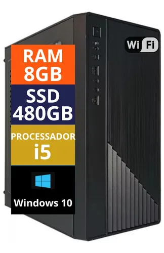 comprar Pc Computador Cpu I5 3.2 Ghz + Ssd 480gb + 8gb Memória Ram 