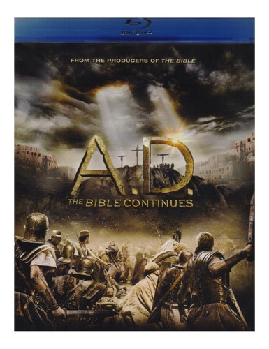 A . D The Bible Continues Roma Downey Miniserie Blu-ray