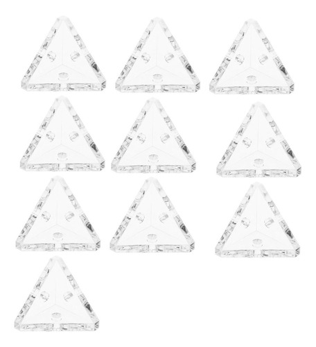 (a) Soportes De Esquina Acrílicos, Conectores Duraderos, En
