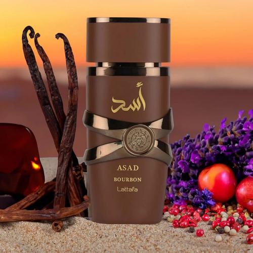 Perfume Árabe Lattafa Asad Bourbon 100ml Original Lacrado
