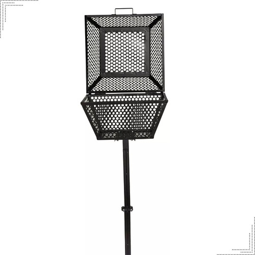Lixeira Para Calçada E Rua Embutir Com Tampa Resistente