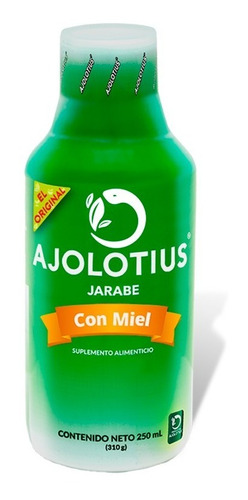 Ajolotius Jarabe Con Miel 250ml Tos Seca Gripe