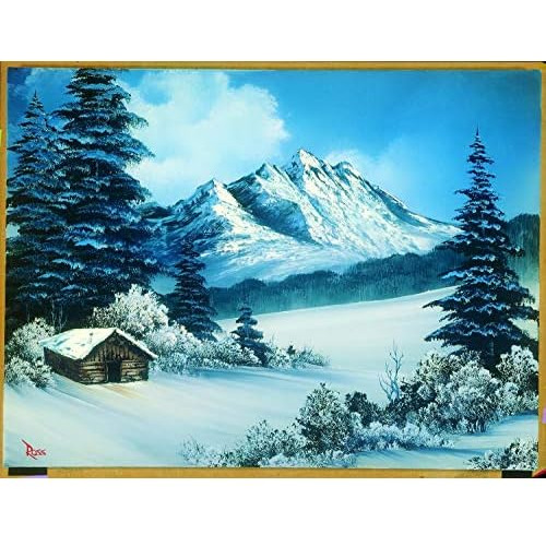 Bob Ross Perfect Winter Day Nature Puzzle For Adults An...