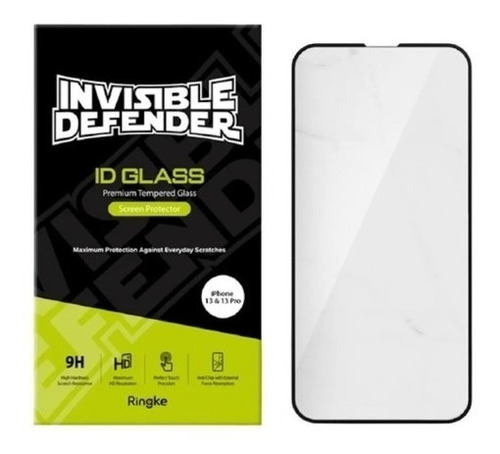 Imagen 3 de 10 de Vidrio Templado Para iPhone 13 & 13pro 6,1 Full Cover Ringke