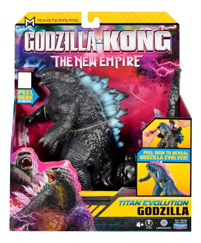 Godzilla X Kong Godzilla Titan Evolution Playmates Replay