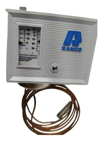 Controlador Baja Temperatura Ranco  -15 A 40 Grados F