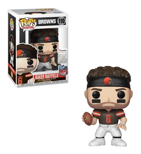 Funko Pop Baker Mayfield Exclusivo Fanatics Browns Nfl Home