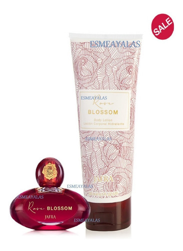 Jafra Set Dama Rose Blossom + Body Lotion Crema