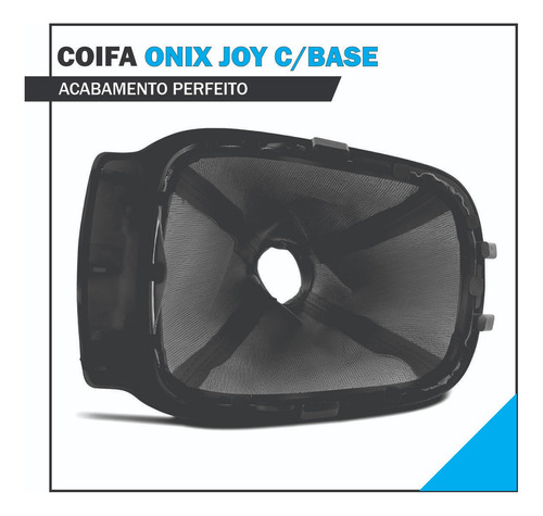 Coifa De Cambio Gm Onix Joy 2013 Á 2021 Base Preta Oferta