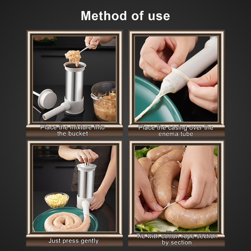 Máquina Para Hacer Salchichas Sausage Maker Embutidora De Sa