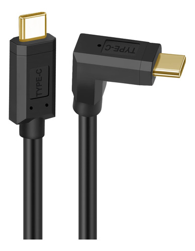 Cable Usb C 90 Grado 1 Pie Carga Rapida Tipo Angulo Arriba M