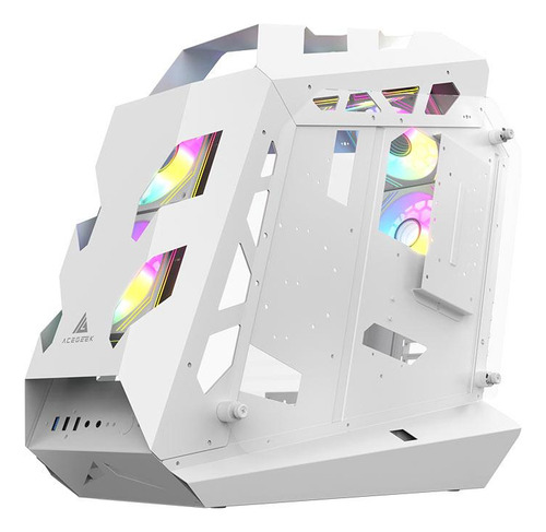 Gabinete Gamer Acegeek Vortex, Mid-tower, Lateral De Vidro