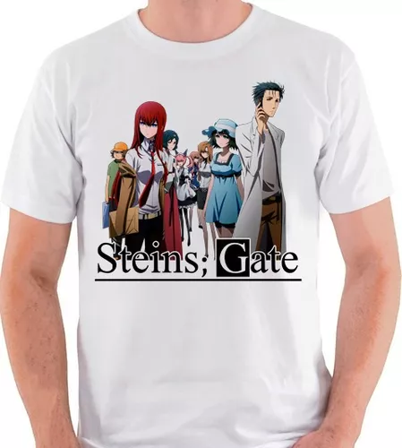 Camiseta Camisa Steins;gate Série Anime Kurisu