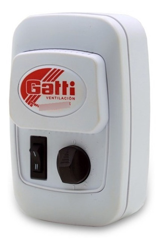 Imagen 2 de 8 de Variador De Velocidad De Ventilador De Techo 5 Vel Gatti