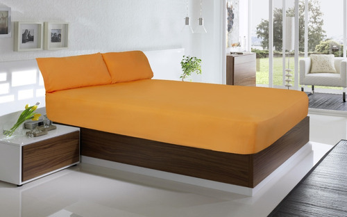 Sabana Ajustable Percal Twin Size Colchon 1 Metro 1x2
