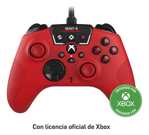 Control Turtle Beach React-r Para Xbox One/series Xs/pc Red