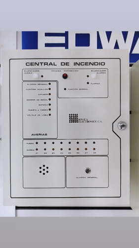 Central De Incendio Sovica 8 Zonas Z8 