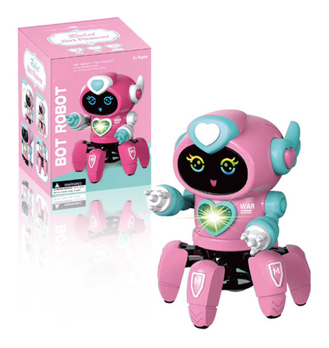 Robot Eléctrico Juguetes Para Niños Cool Robot Iluminación L