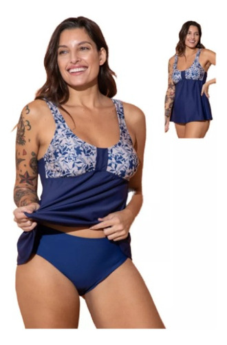 Mallas Bianca Mare Tankini Estampada Modelo 12795 Hasta 120