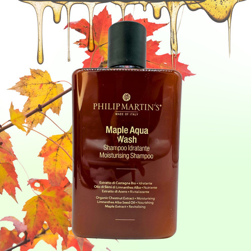 Shampoo Hidratante Maple Aqua Wash 320 Ml Philip Martins