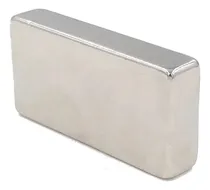 Comprar Super Imã Neodímio Bloco 40x20x10mm N42 Suporta 23 Kg