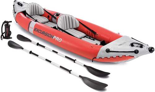 Intex Excursion Pro Kayak Inflable Pesca, Serie Profesional