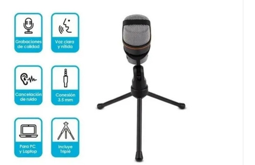 Microfono Celular Pedestal Youtube Pc Zoom