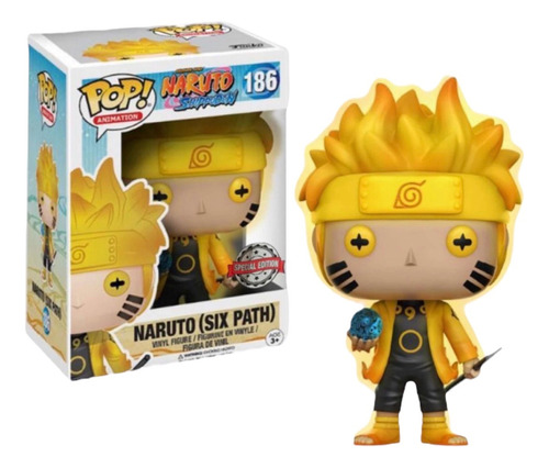 Funko Pop Naruto Shippuden Glow In The Dark Naruto Six Path